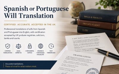 Translating a Spanish or Portuguese Will into English: What You Need to Know