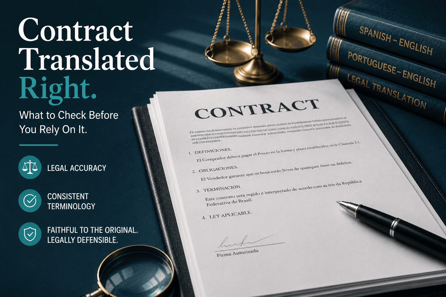 Legal Document Translation Legal Document Translation: Spanish & Portuguese to English