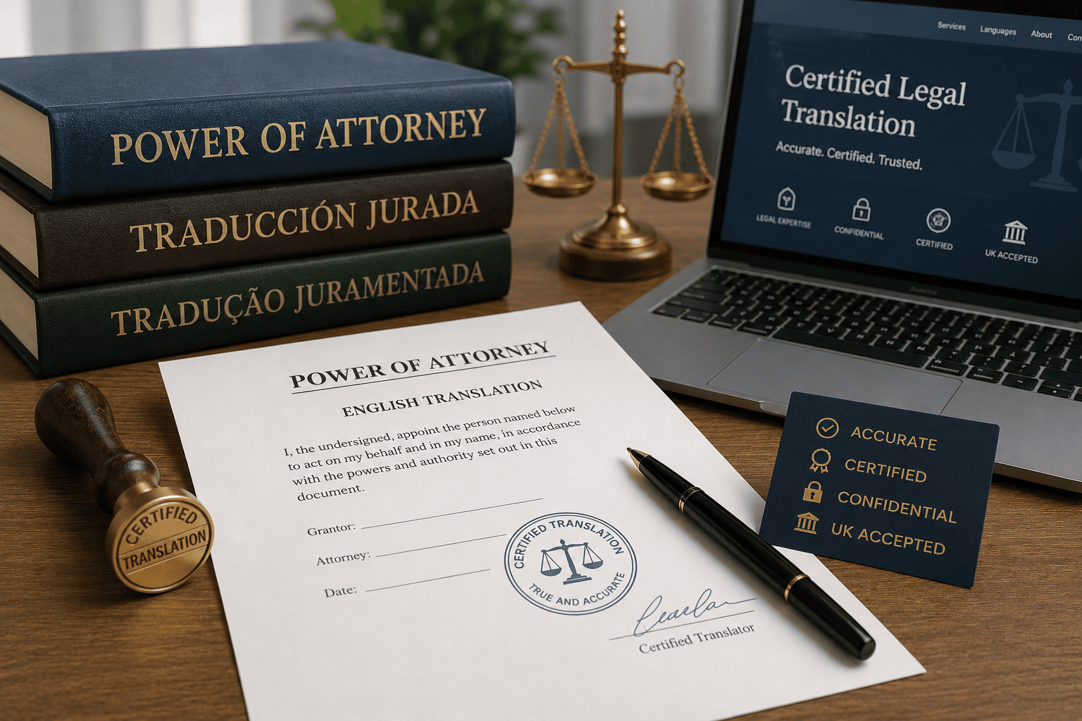 power of attorney translation