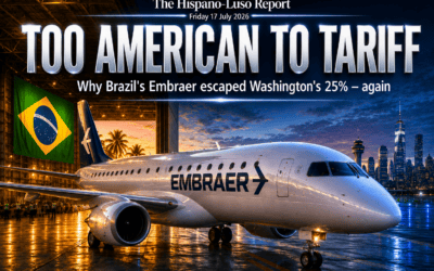 Too American to Tariff: Why Brazil’s Embraer Escaped Washington’s 25% — Again