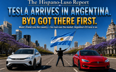 Tesla Arrives in Argentina. BYD Got There First.